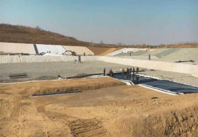 Geomembranes and Geotextile From Xinyu Geosynthetics Appled in Landfills