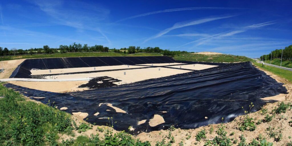 Wholesale Geomembrane HDPE Applied in Landfills