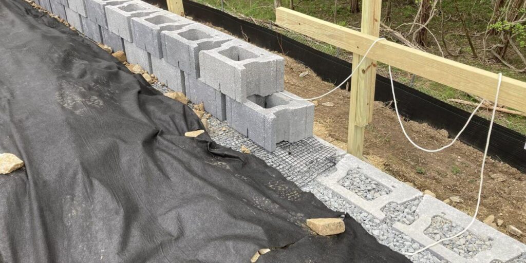 Drainage Geotextile Used in the Drainage System of Soil